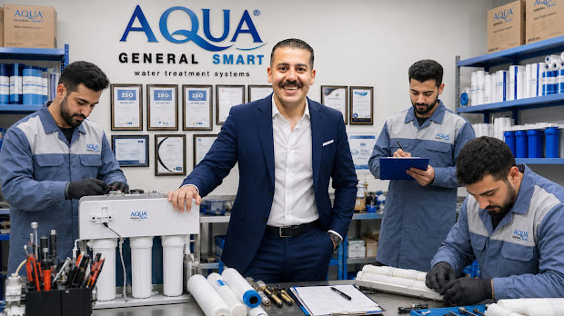 اليوم السابع ينشر تقريرًا عن الفرق بين AQUA General Smart وأغلب شركات فلاتر المياه في مصر
