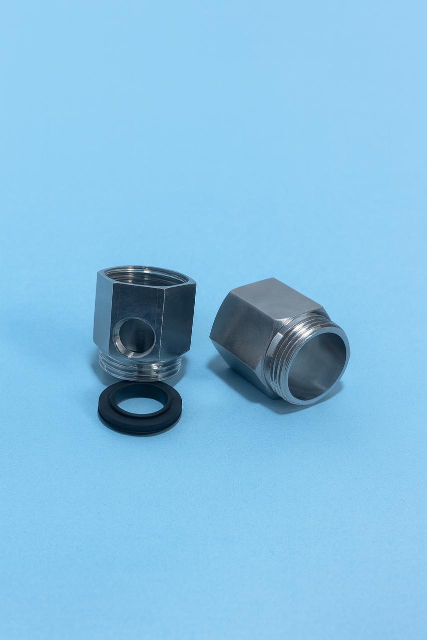 Mixer Connector 3/4 – 2 Pieces (with Gasket)