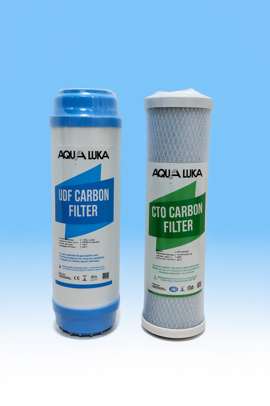 Turkish Carbon Block + Granular Filters 10 inch – AQUA LUKA