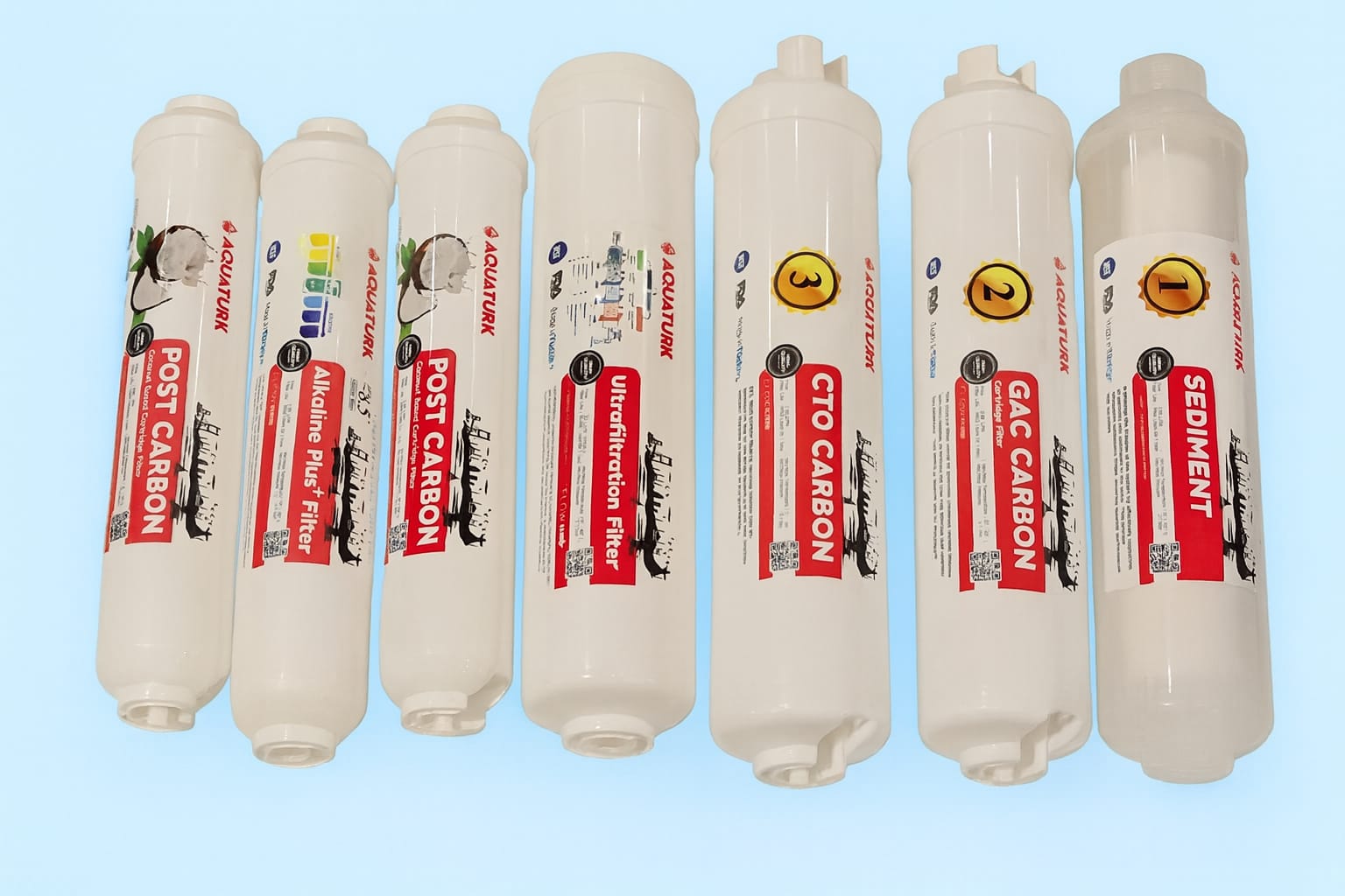 Lifeline 7-Stage Filter Cartridge Set